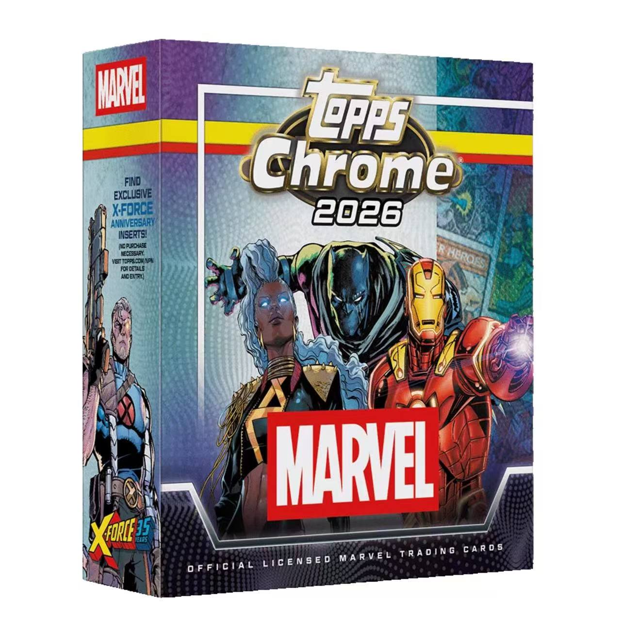 2026 Topps Chrome Marvel Comics Mega Box