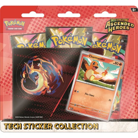 Pokémon TCG: Mega Evolution - Ascended Heroes Tech Sticker Collection